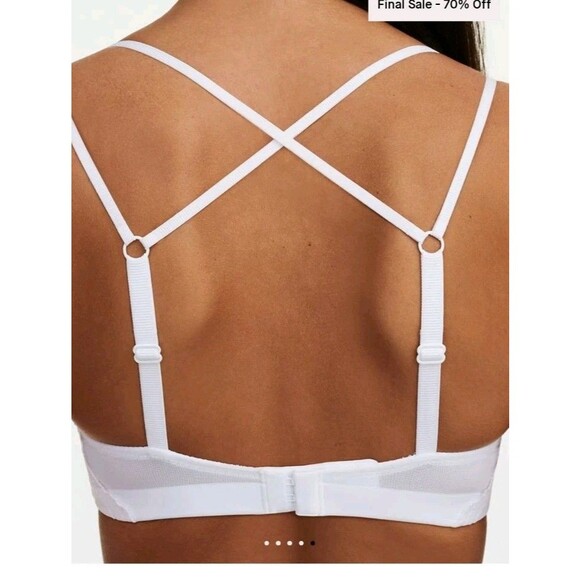 Chantelle White Lace Bra - Picture 3 of 10